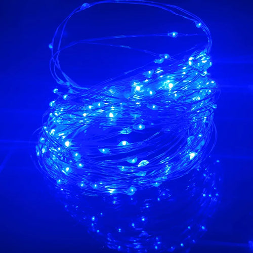 1m/10m/20m LED USB String Lights Copper Silver Wire Garland Light