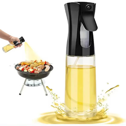 1PC Kitchen Household Oil Spray Bottle Press-type Oil Kettle Oil