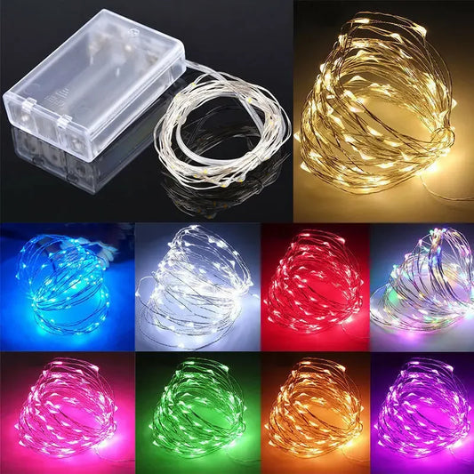 1M 2M 3M 5M 10M 20M 30M Copper Wire LED String lights Holiday lighting