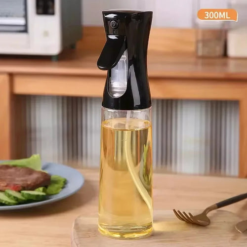 1PC Kitchen Household Oil Spray Bottle Press-type Oil Kettle Oil