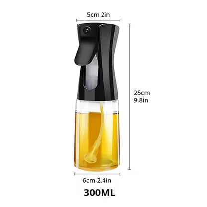 1PC Kitchen Household Oil Spray Bottle Press-type Oil Kettle Oil